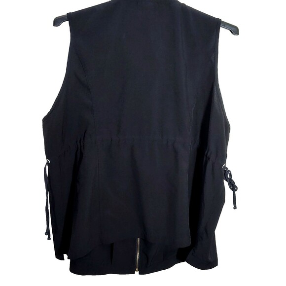 Lane Bryant Women's Zip Up Vest With Draw Strings Pockets Size 22/24 - Picture 2 of 6